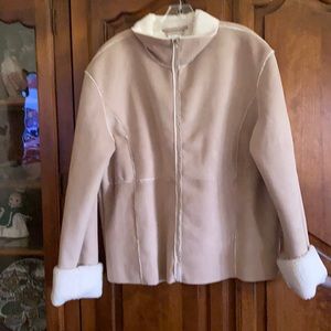 NWOT  Soft jacket, extra large, tan